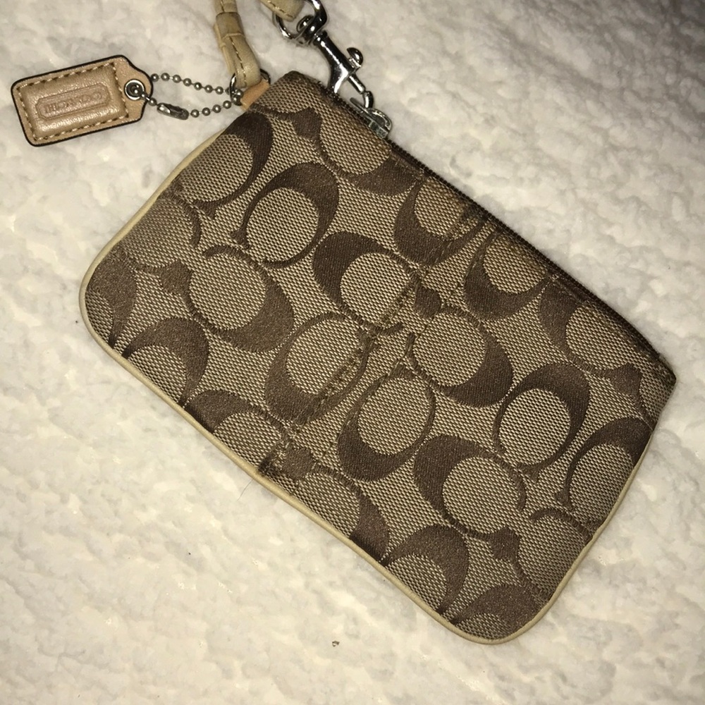 COACH wristlet